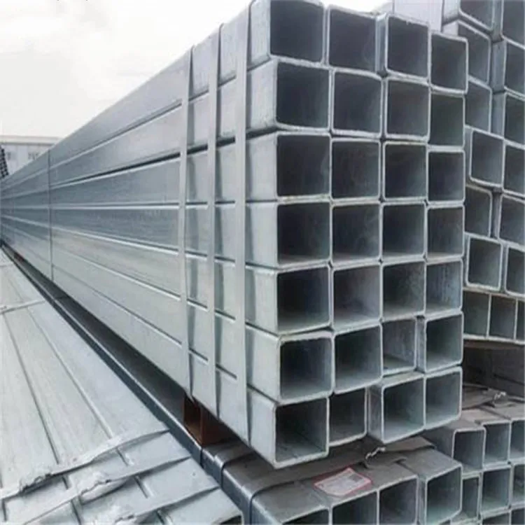 China Supply 1.0425 Carbon Steel Galvanized Square Tube rectangular Hollow Tubular Steel Gi Pipe